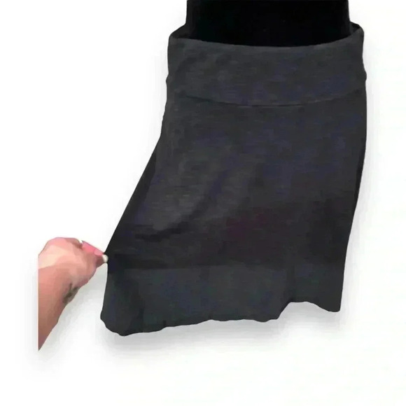 Columbia Chaka Skirt Above Knee length Heather Grey A-line Soft Stretch Fabric - Picture 11 of 16